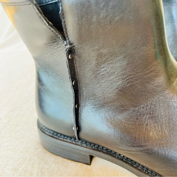 Franco Sarto Black Ankle Boots - Picture 4 of 10